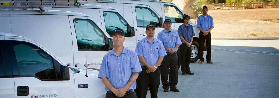 KIC Refrigeration crew ready for Mini Split Repair jobs across Gibsonville
